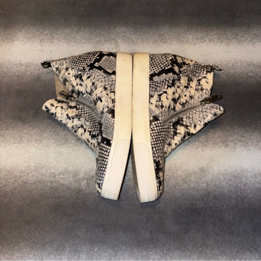 Steve Madden Wedgie Snake Python Print Platform A… - image 6